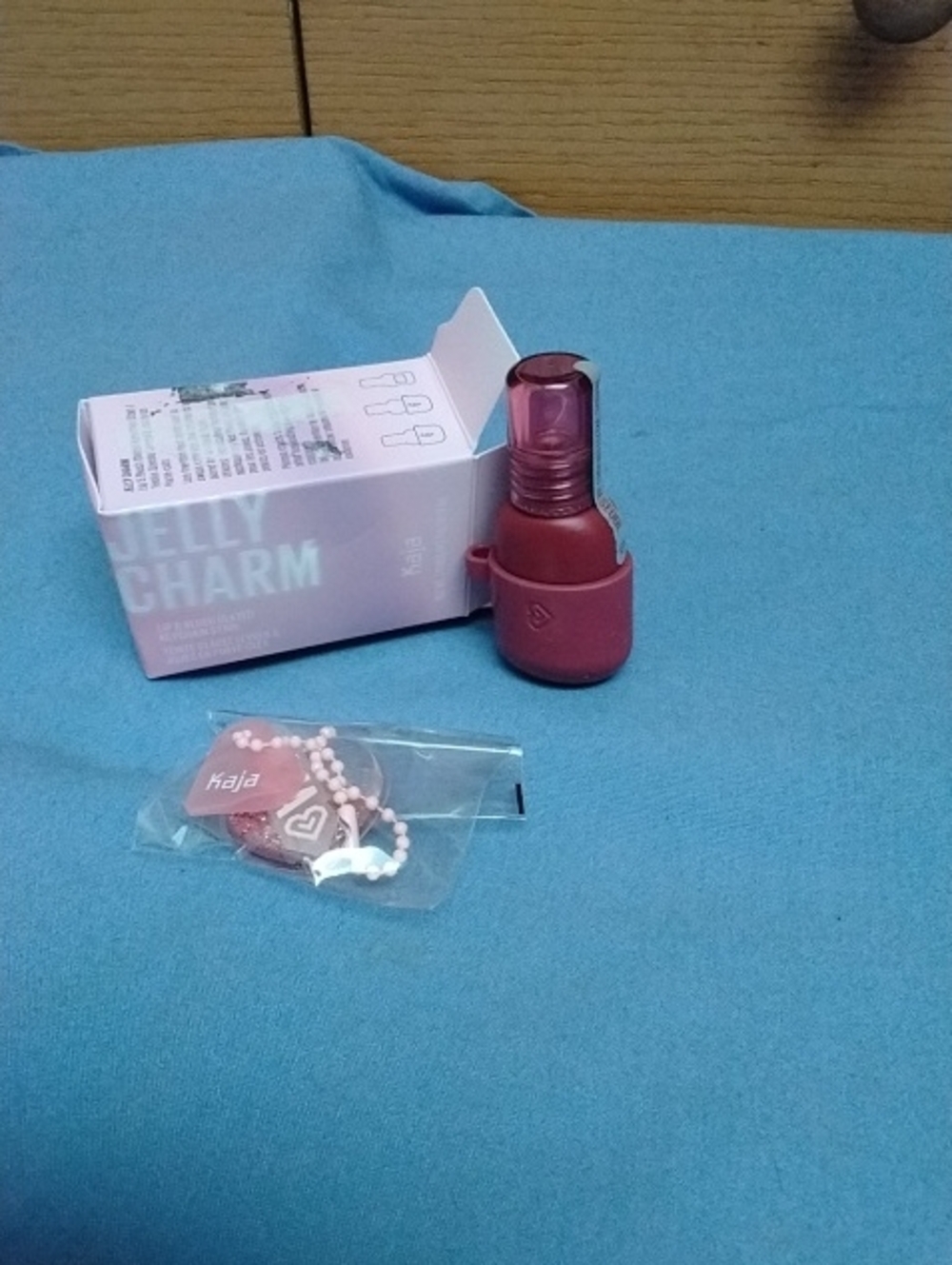 Kaja Jelly Charm Lip & Blush Glazed Keychain Stain